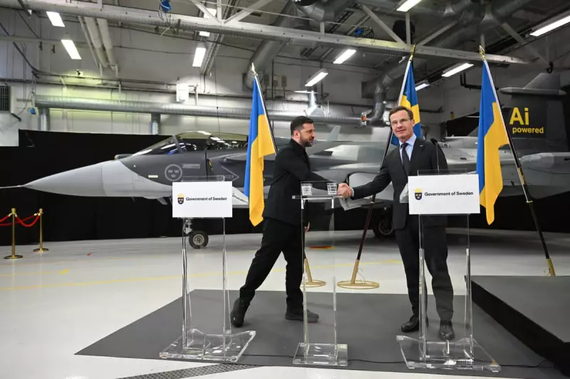 Frozen Russian Assets to Fund Gripen Jets for Ukraine in Major Defence Boost