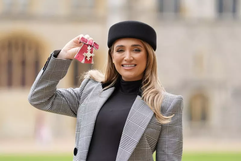 Georgia Harrison Receives MBE in Windsor Castle Ceremony Following Revenge Porn Victory