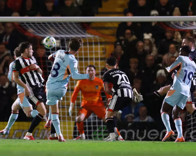 Giant-Killers Grimsby Stun Premier League Brentford in Carabao Cup Thriller