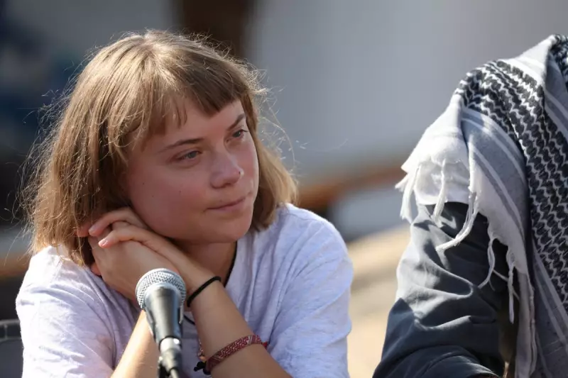 Greta Thunberg Joins Gaza Flotilla Activists in London Protest March