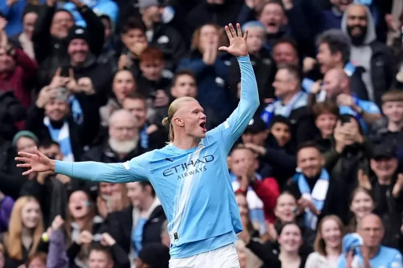 Haaland's Double Strike Sinks Everton as Man City Keep Title Pressure On