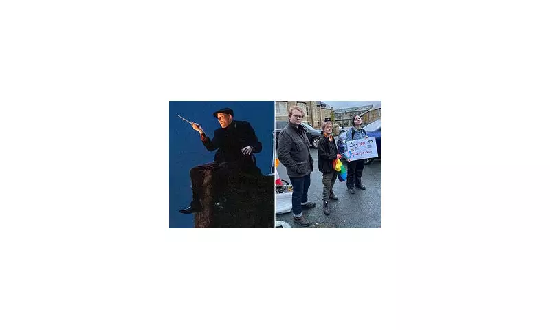 Harry Potter TV Series Filming Disrupted by Trans Rights Protest in Yorkshire