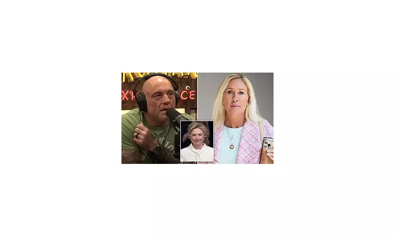 Hillary Clinton Sparks Fury as She Brands Joe Rogan and Marjorie Taylor Greene 'Dangerous Voices' in Explosive Interview