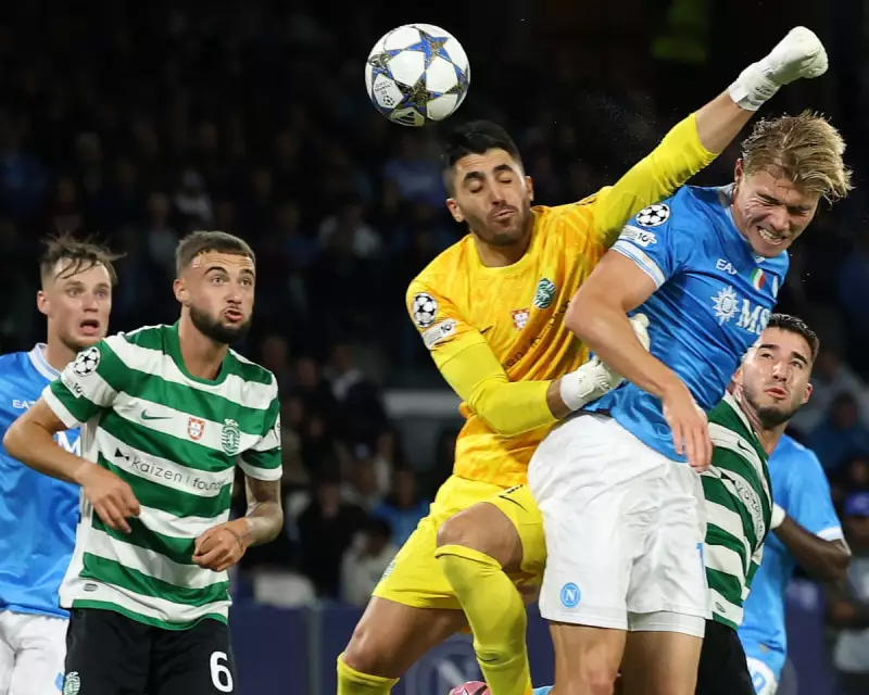 Højlund Double Fires Napoli to Dramatic Champions League Victory Over Sporting