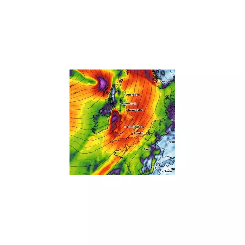 Hurricane Melissa's Ashes Set to Batter Britain With 70mph Winds and Travel Chaos