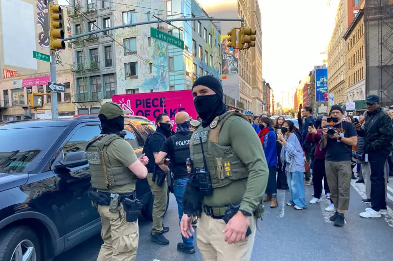 ICE Agents Spark Outrage After Controversial Canal Street Operation in Manhattan