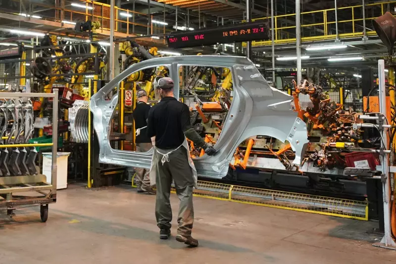 Jaguar Land Rover Production Slump Threatens UK Economic Growth, PMI Data Reveals