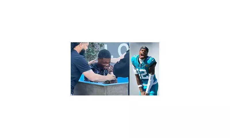 Jaguars Star Travis Hunter's Emotional Baptism After Crushing Seahawks Defeat