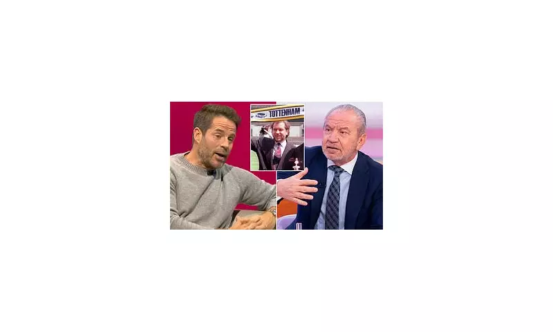 Jamie Redknapp's On-Air Apology to Lord Sugar After Sky Sports Gaffe Goes Viral