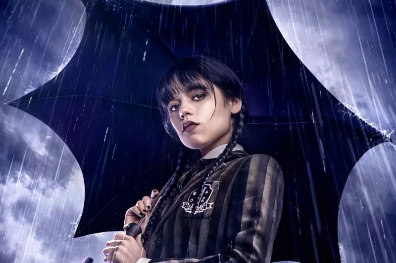Jenna Ortega's Wednesday Addams Inspires Spooky Beauty Trend With Viral Boots