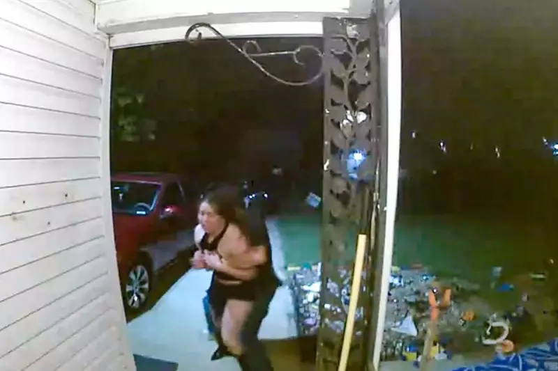 Kansas Police Hunt Abduction Suspect After Chilling Doorbell Footage Emerges