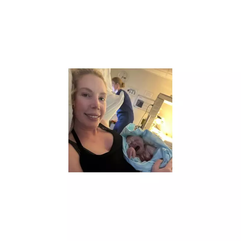 Katherine Ryan Shares First Glimpse of Newborn Daughter in Heartwarming Instagram Post