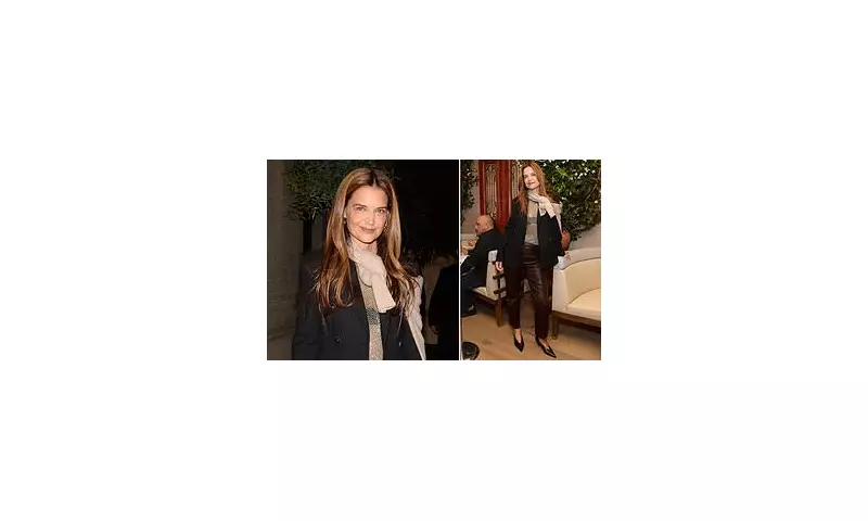 Katie Holmes stuns in elegant NYC appearance at exclusive restaurant opening