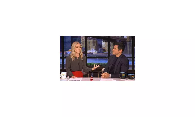 Kelly Ripa's Shocking Divorce Joke Leaves Mark Consuelos Speechless On Air