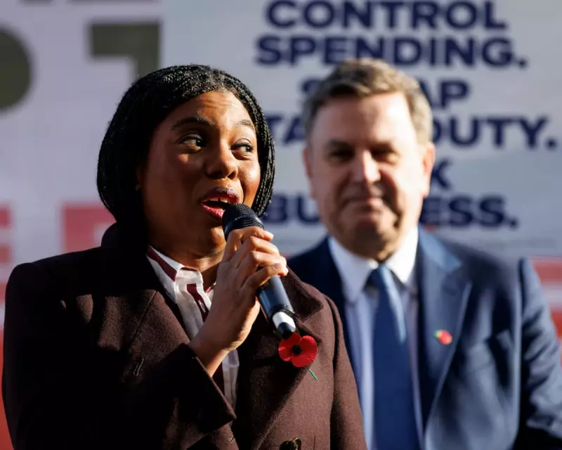 Kemi Badenoch's Final Campaign Smile: A Political Swan Song in Essex Countryside