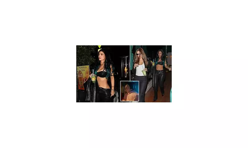 Kylie Jenner Sparks Auto-Tune Controversy with Bizarre Bra Performance as Hailey Bieber Faces Music Industry Backlash