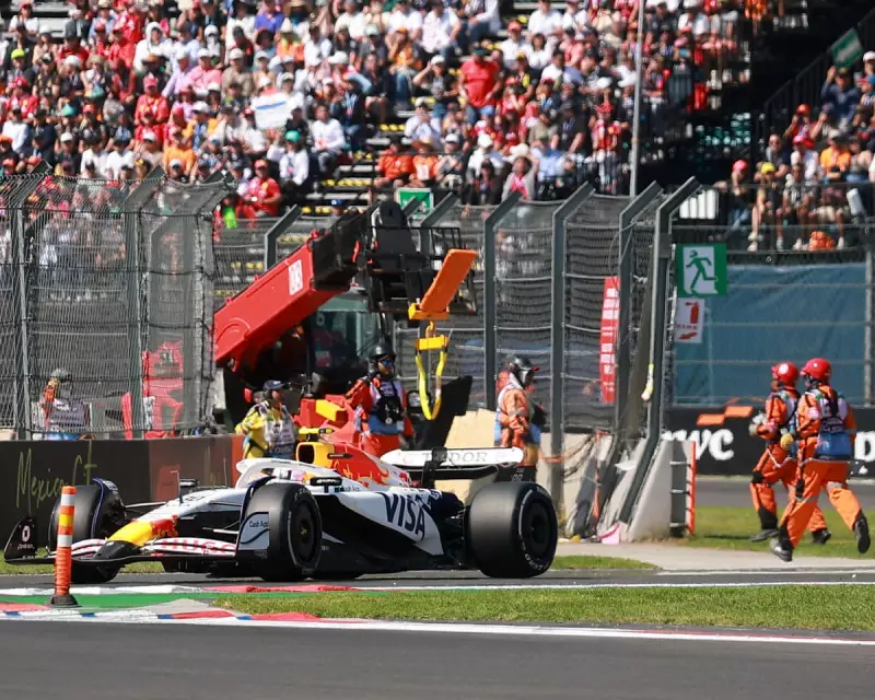Liam Lawson's Heart-Stopping Near-Miss: F1 Star Narrowly Avoids Marshals in Mexico City GP Drama