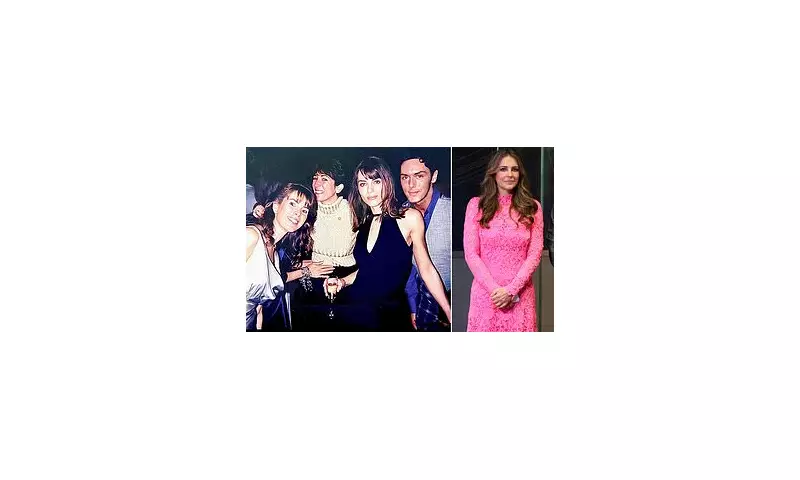 Liz Hurley's Controversial Party Photo with Ghislaine Maxwell Resurfaces, Sparking Fresh Debate