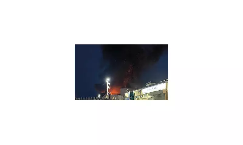 London Commuter Chaos: Major Inferno Erupts Near Key Railway Station