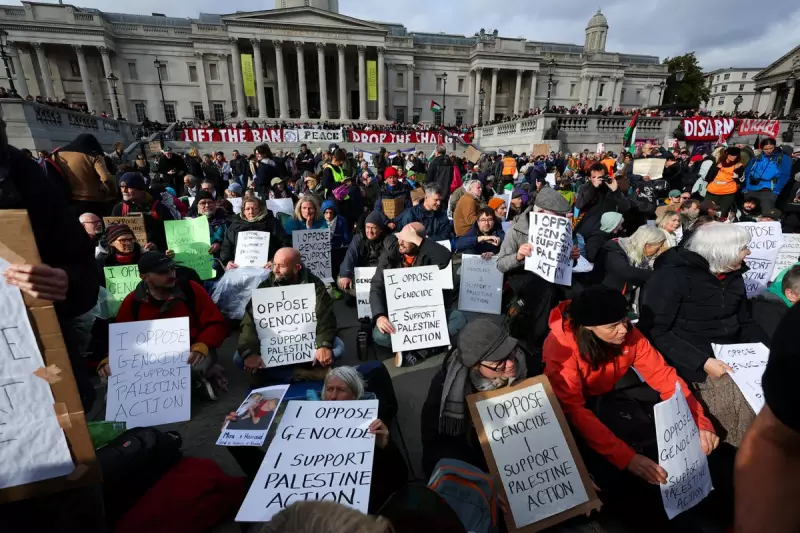 London Sees Massive Pro-Palestine March as Thousands Demand Ceasefire in Gaza