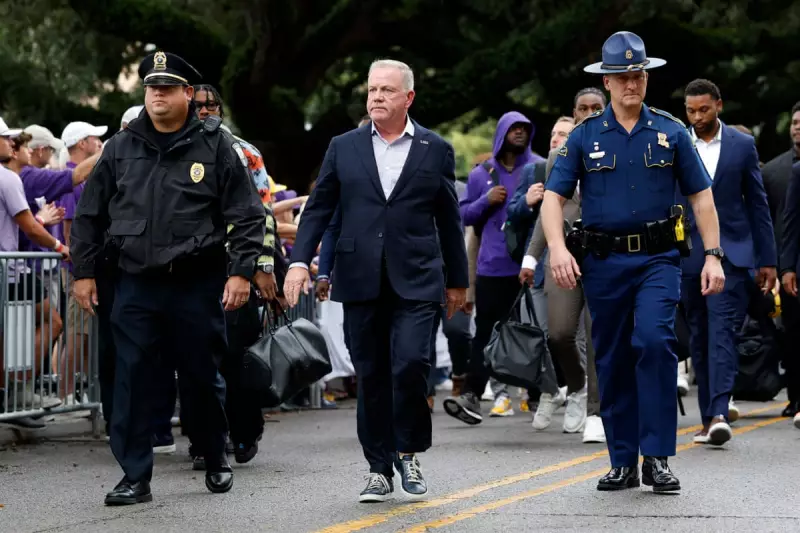 Louisiana Governor's Fiery Intervention in LSU Football Coaching Crisis Sparks Political Storm