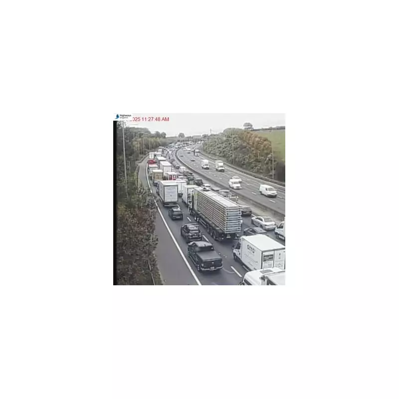 M25 and M4 Chaos: Major Motorway Closure Sparks Travel Nightmare for Commuters