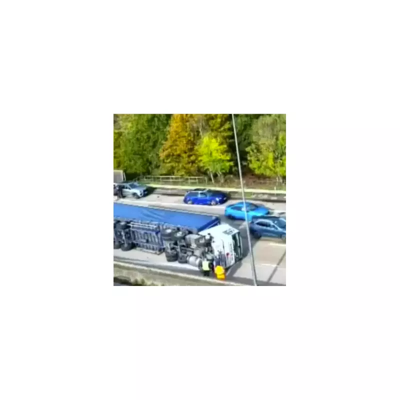 M25 Gridlocked: Lorry Fire Creates 90-Minute Delays as Surrey Stretch Closes