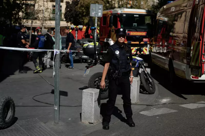 Madrid Building Collapse: Three Injured as Residential Block Partially Gives Way