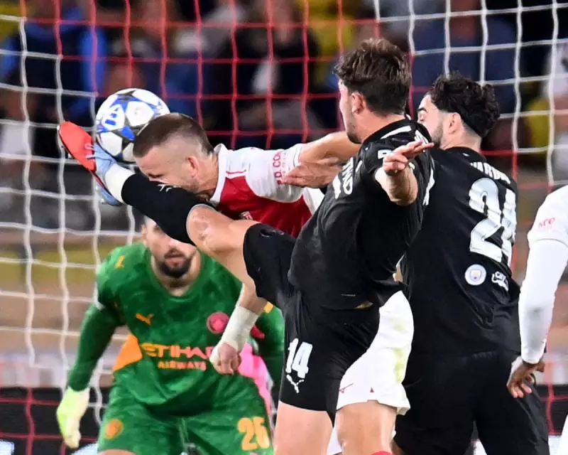 Man City's Champions League Defence Crumbles in Monaco Meltdown as Foden Sees Red