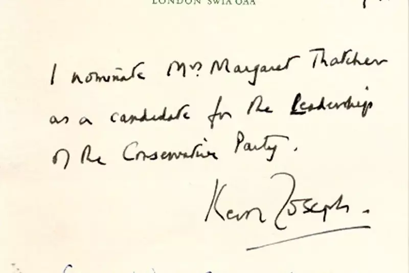 Margaret Thatcher's Childhood School Essay Reveals Early Leadership Ambitions