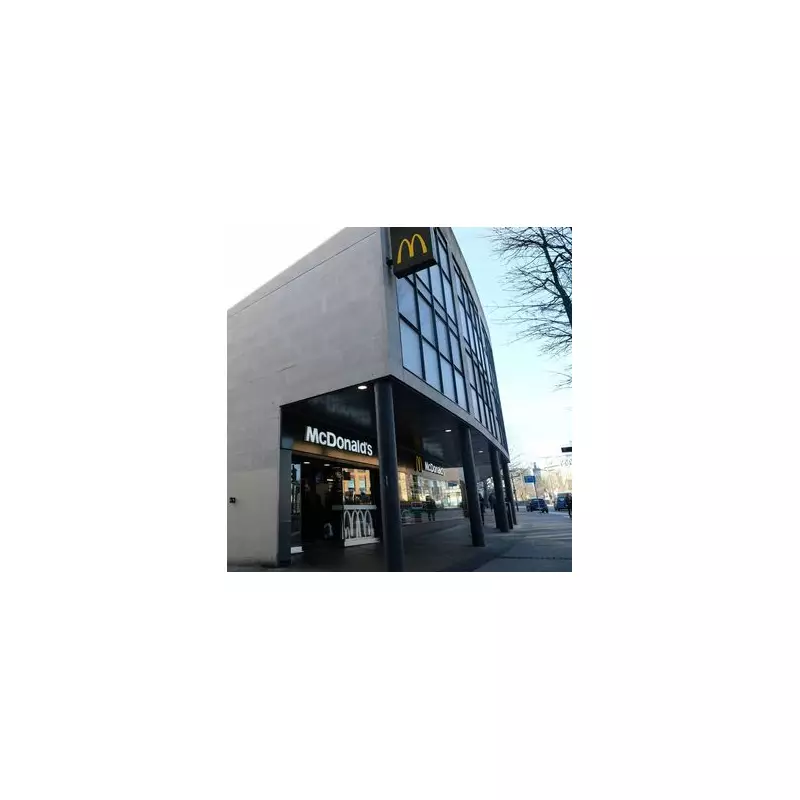 McDonald's Drive-Thru Chaos: Firework Launched Through Window in Shocking Security Footage