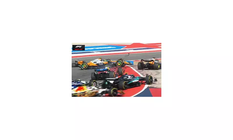 McLaren Mayhem: Norris and Piastri Collide in Dramatic US GP Sprint Clash