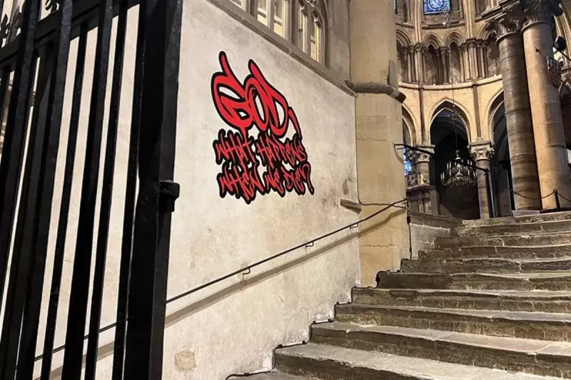 Medieval Graffiti Unearthed at Canterbury Cathedral Reveals Centuries-Old Secret Art