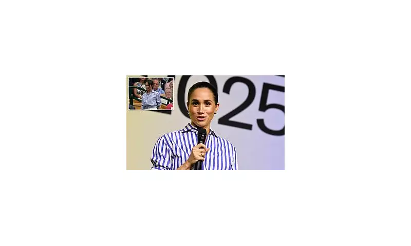 Meghan's Striped Shirt Sparks Royal Fashion Frenzy: Is This A Calculated Style Statement?