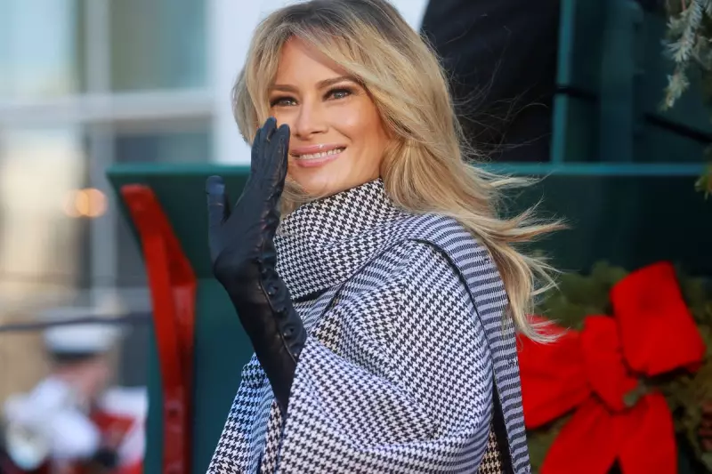 Melania Trump's 'Blood Red' White House Christmas Decorations Spark Controversy and Comparisons