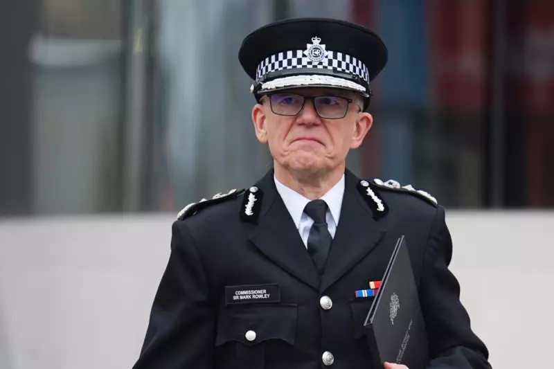 Met Police Chief Delivers Blistering Rebuke to Sadiq Khan Over Force Criticism