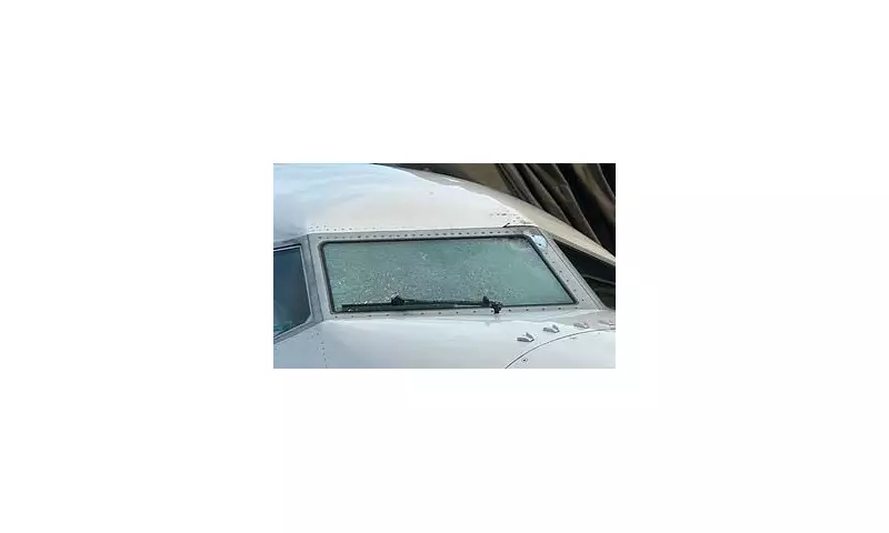 Mid-Air Mystery: Pilot's Windscreen Shattered by Unidentified Object Over UK Skies