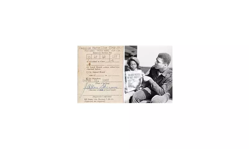 Muhammad Ali's Historic Draft Card Hits Auction Block at Christie's