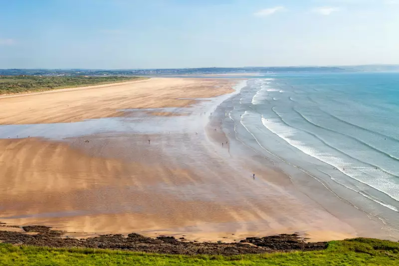 Mystery on Devon Coast: Human Bones Discovered at Saunton Sands Beach