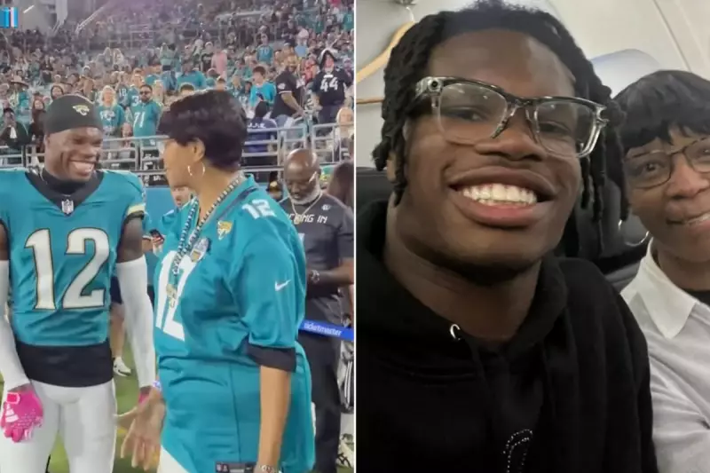 NFL Star Travis Hunter's Heartwarming Reunion Goes Viral After Surprise Plane Encounter