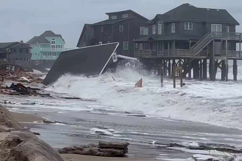 North Carolina's Outer Banks Face Coastal Crisis as Beloved Lighthouse Teeters on Brink