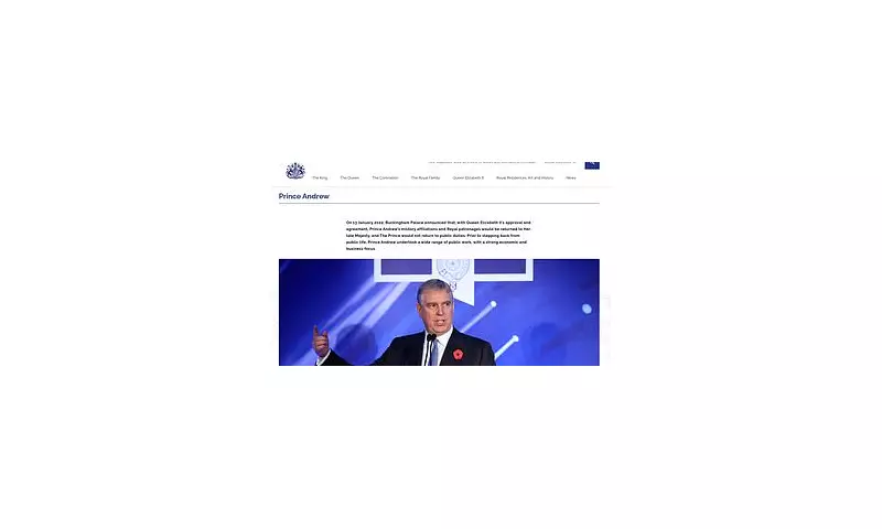 Palace Purge: Prince Andrew Stripped of Duke of York Title in Royal Website Overhaul
