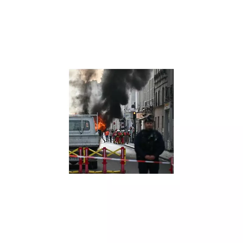 Paris Fire Horror: Prime Minister Gabriel Attal Races to Scene as Major Blaze Engulfs Building