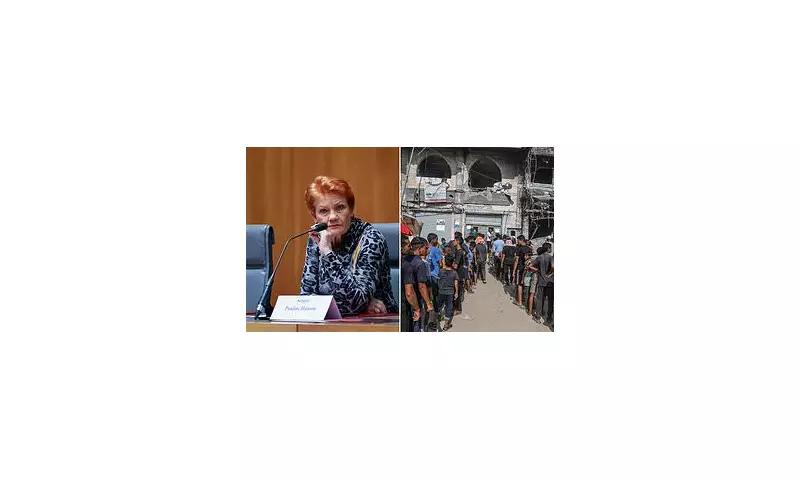 Pauline Hanson's Gaza Solution Sparks Fury: 'Send Refugees to Islamic Nations'