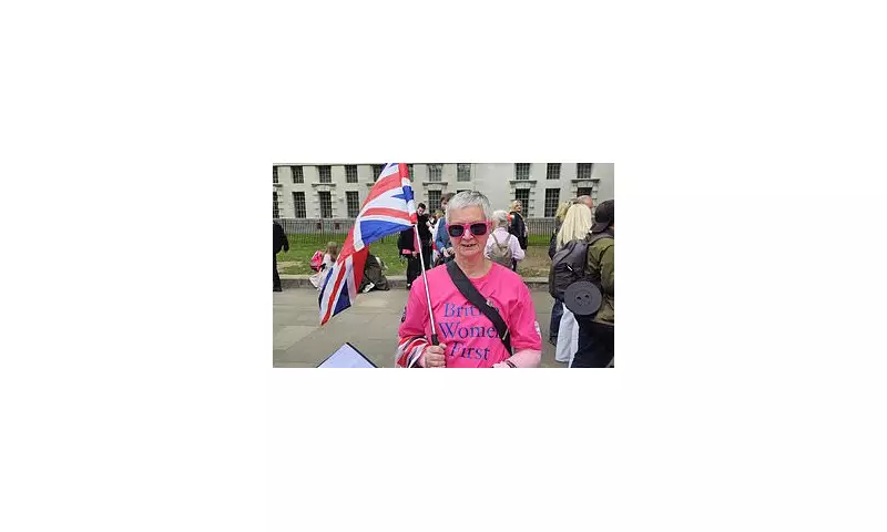 Pink Lady Protesters Storm Parliament: Anti-Migrant Activists Disrupt Westminster in Dramatic Demonstration