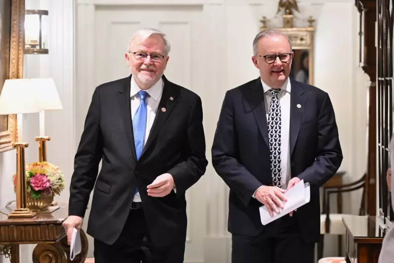 PM Albanese Stands Firm: Kevin Rudd to Remain US Ambassador Despite Trump Criticism Fallout