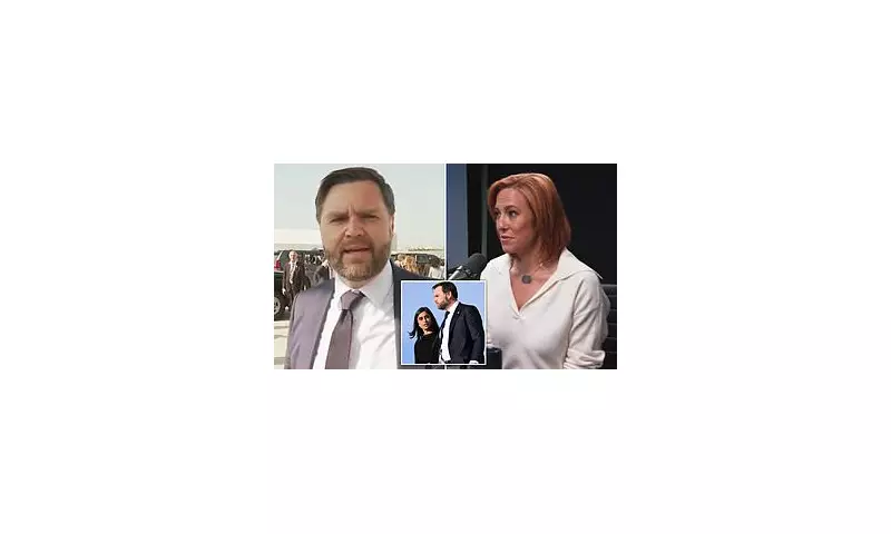 Political Firestorm: JD Vance Accuses Jen Psaki of Exploiting Usha Biden in Shocking Interview Clash