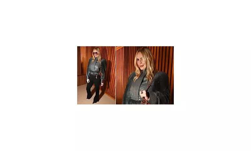 Poppy Delevingne Stuns in Faux Fur at Paris Fashion Week: Chloe's Front Row Style Moment