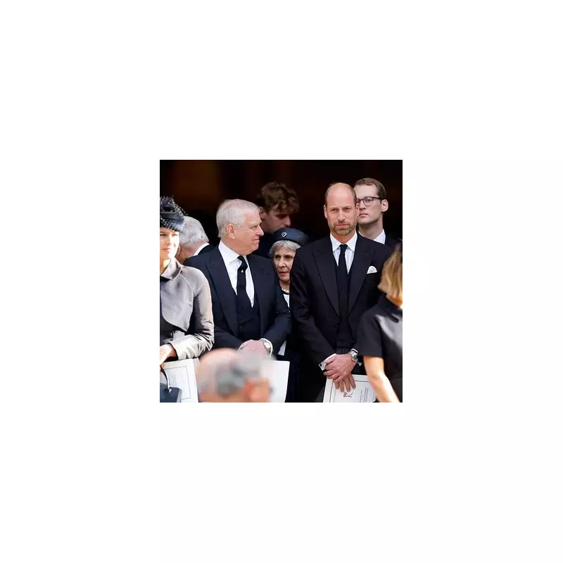 Prince William's Awkward Snub to Andrew Reveals Royal Family Rift at Palace Gathering