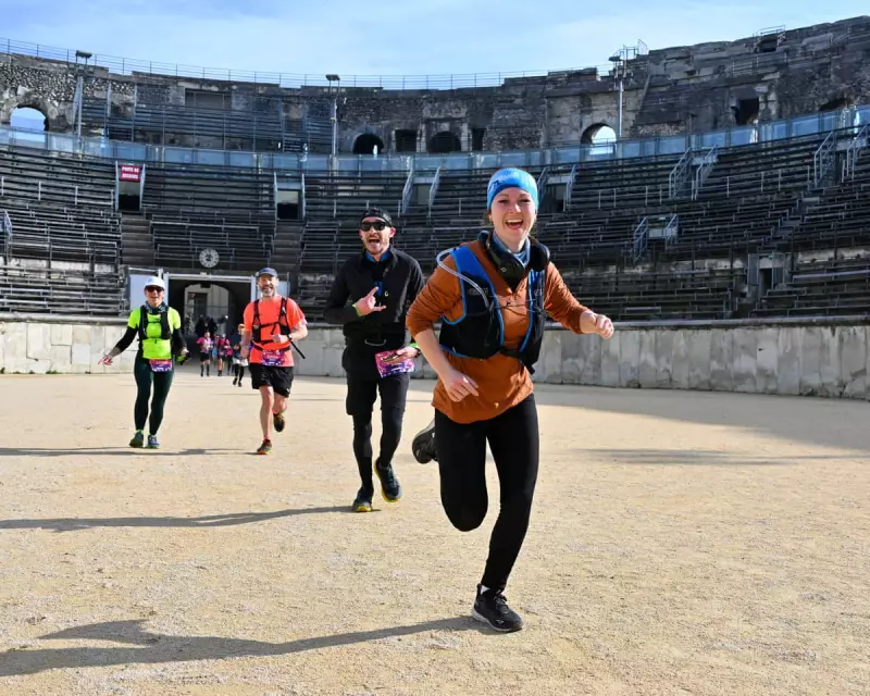 Race Through History: Urban Trail Racing in Nîmes' Roman Arena